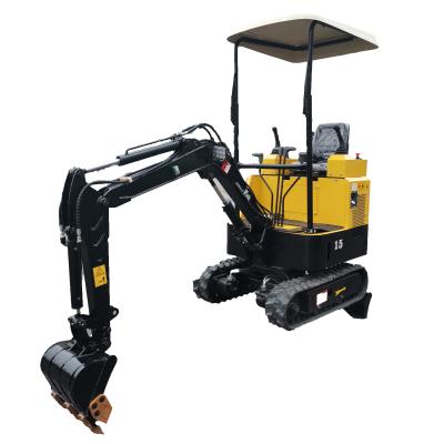 China 4 Legs Canopy New 15 Hydraulic Diesel Excavator With Bucket for sale