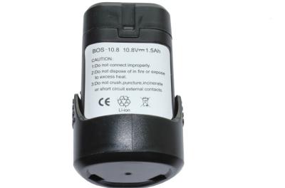 China GSB10.8-2 GSR10.8V GDR10.8V BAT 411 Bosch Power Tool Battery 10.8V 1.5AH for sale