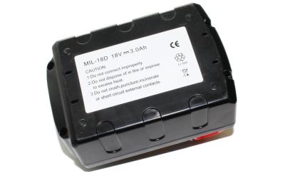 China Li-Ion18v Milwaukee M18 48-11-1830 rote Bohrgerät-Batterien der batterie-XC 3.0Ah 18volt zu verkaufen