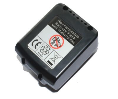 China Wieder aufladbare Elektrowerkzeug-Batterie MAKITA für 194065-3 194066-1 BL1430 DA340DRF, 14.4V 3.0AH zu verkaufen