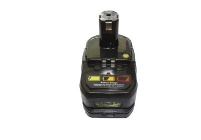 China Lithium Ion Ryobi Power Tool Batteries ONE+ P122 P103 18V 3.0Ah for sale