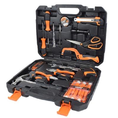 China Easy Carry Plastic Tool Box Storage Case Screwdriver Pliers Gripper Hardware Tools DIY Tools Kit 28 Piece Set for sale