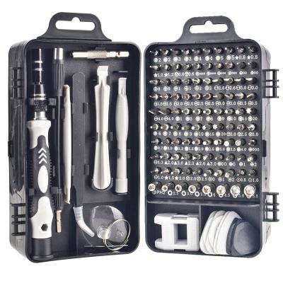 China Easy Carry 110pcs 1CRV Hardware Tools Ratchet Phone Repair Tools Screwdriver Torx Set Insulated Screwdriver Set for sale