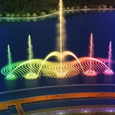 China Huge Music Lake Floating Fountains Customized By Traditional Experienced Factory for sale