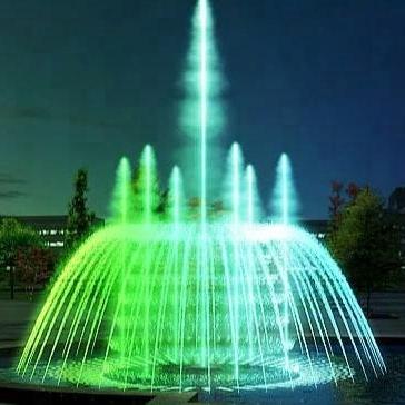 China Modern portable fountain progarm one piece music led lighting fountain for sale