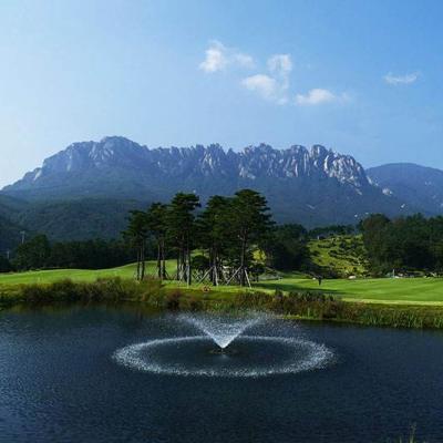 China Modern Golf Course Golf Water Fountains for sale