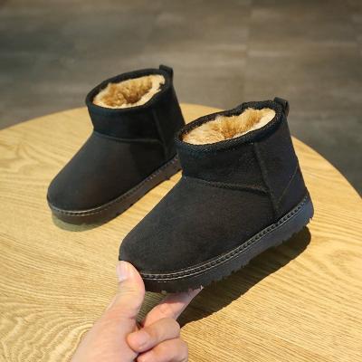 China 2021 New Boy Girls Winter Boots Light Snow Children's Waterproof Warm Shoes Baby Best-selling Cotton Boots for sale