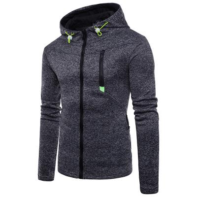 China New Custom Cheap Price Polyester/Cotton Full Zipper Jackets Winter Outdoor Jacket With Hooded Whole Color for sale