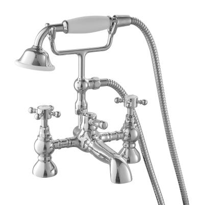 China Messing badkamer kraan, moderne badmixer kraan met douche. Te koop