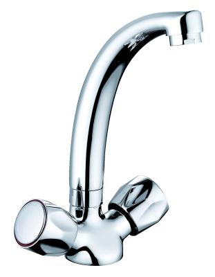 China Double Handles Contemporary Kitchen Mixer Taps For Kitchen T81027 for sale