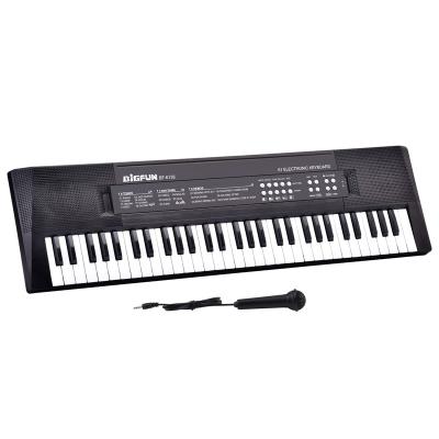 China BF-6138 Portable Plastic Musical Instruments High Quality Electronic Keyboard with 61 Keys for sale