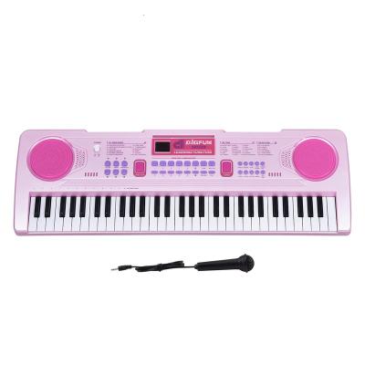 China New OEM plastic electronic musical keyboard toys music BF-6302CL educational instrument for wholesale for sale