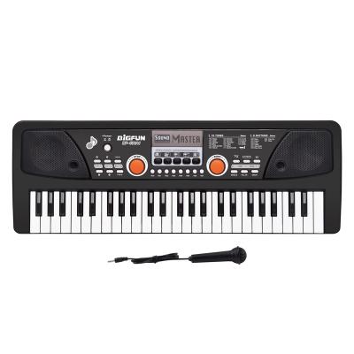 China Children plastic musical piano toddler electronic music 49 keys organ BF-530A1 for sale for sale