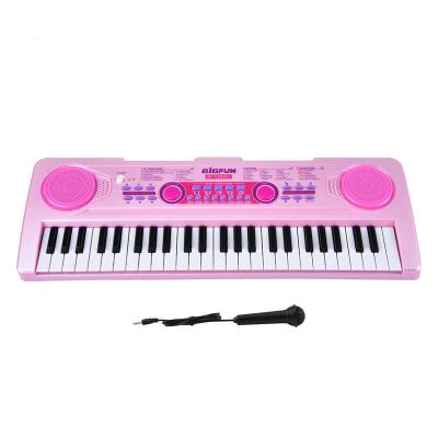 China BF-5302CL Hottest Plastic Music Education The First 49 Keys Kids Toy Musical Instrument For Wholesale for sale