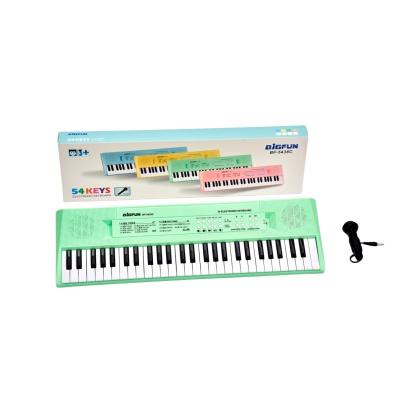 China BF-5438C Plastic Music 54 Keys Synthesizer Teclado Musical Instrument For Wholesale for sale