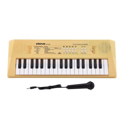 China BF-3738C Baby Piano 37 Keys Electronic Organ Digital Plastic Keyboard Toy Piano Kids Music Keyboard for 2-3 Years Old Children for sale