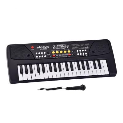 China BF-430A2 Toy Musical Instrument 37 Keys Plastic Play Electronic Organ Keyboard Kids Digital Piano with Microphone for Wholesale for sale