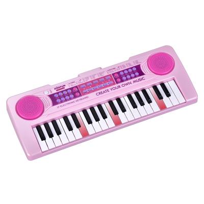 China Plastic Wholesale BF-4302CL Piano Keyboard Kids Music 37 Keys Electronic Musical Instrument Custom for sale