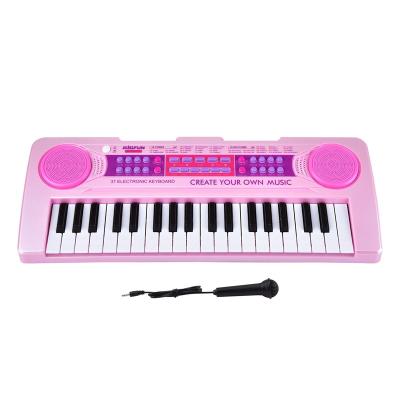 China BF-4302CL Plastic Wholesale 37 Key Children's Musical Piano Keyboard Toy Electronic Organ Keyboard Instruments for sale