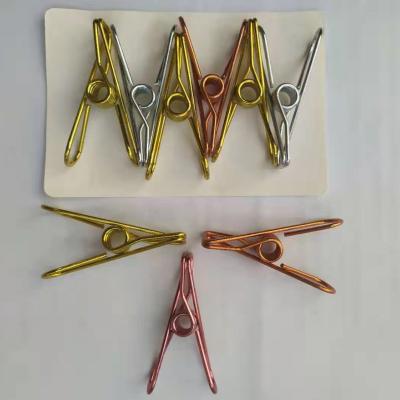 China Classicial Wire Pegs Spring Sling , Metal Wire Cloth Pegs Can Be Used As Sealing Sling To Keep Cool for sale