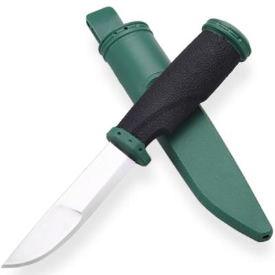 China Durable Flip Knife 420 Stainless Steel Blade Knife With Sheath Safety Cover And Back Clip for sale