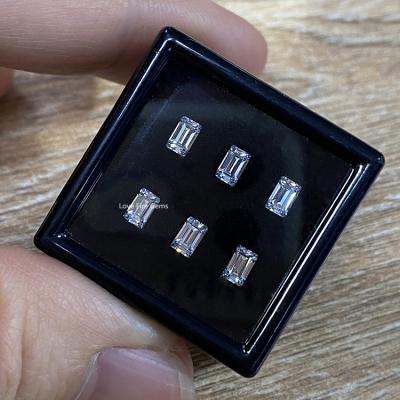 China Game or Color Fire Synthetic Diamond DEF Color Best Quality Small Sizes Wand Taper Cut Loose Lab Grown Diamonds for sale