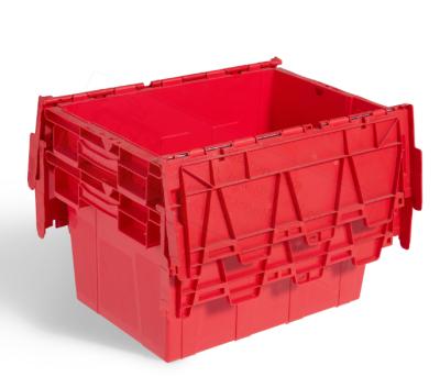 China 50L Disposable Plastic Safety Moving Crate 600X400X320mm Model No. TBX604032 for sale