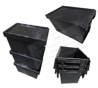 China Disposable Plastic Safety Tote Box Pharmaceutical Security Plastic Box 540X320X330mm Model No. TBX5432 for sale