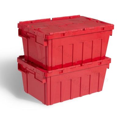 China Duarable 47L Disposable Industrial Plastic Crate 565X385X320mm TSS-TBX5638 for sale