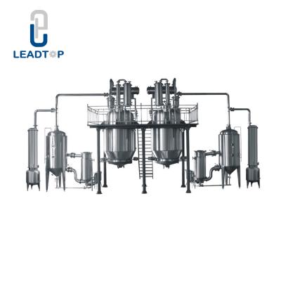 China High Efficiency Liquid GMP Standard Medicinal Herbs Hemp Oil Extraction Line for sale