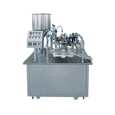 China Semi Automatic Food Tube Filling And Toothpaste Plastic Tube Sealing Machine Filling And Sealing Machine for sale