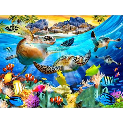 China DIY Diamond Painting 5D Sea Turtle Animal Diamond Embroidery Cross Stitch Modern Home Decoration for sale