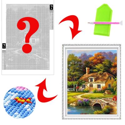 China Modern Personalized 5D DIY Diamond Painting Cross Stitch 5D Diamond Embroidery Painting Home Decor Gift for sale