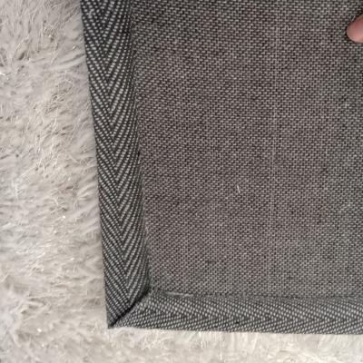 China Stain Resistant Made in China 2021 New Three-strand Braided Rope Light Color Floor Mat for sale