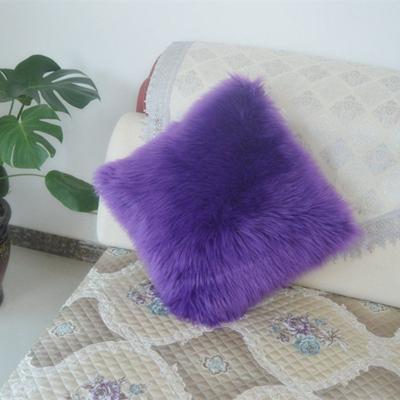 China Factory Direct Wholesale Custom Cheap Magnetic Fur Small Mongolian Pillow for sale