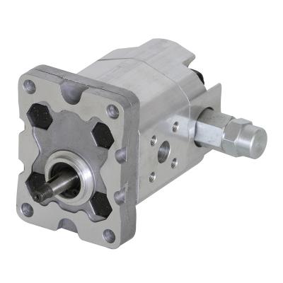 China Hydraulic oil gear pump with relief valve for sale