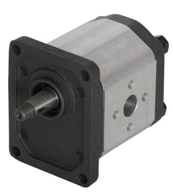 China Extruded Alluminum Body BHM2B0 High Pressure Hydraulic Gear Motor For Hydraulic System for sale