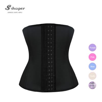 China S-SHAPER Antibacterial Women Waist Trainer, Fajas Colombianas Shaper, Waist Training Corsets for sale