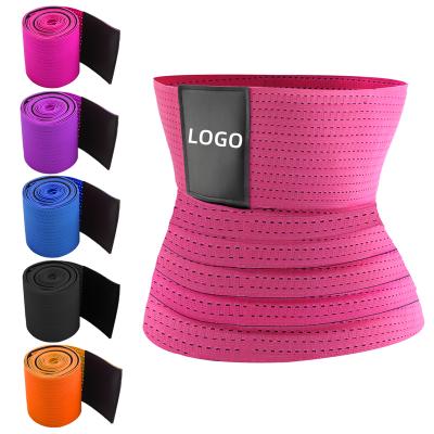 China Antibacterial Slimming Belly Wrap Around Detachable Waist Trainer Neoprene Bodyshaper Corsets Belt Elastic Compression Waist Trainer for sale