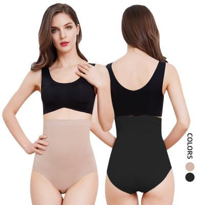 China S-SHAPER Breathable Women Seamless Jumpsuit Slimming Thong Body Shaper Panties High Waist Tummy Control Butt Lifter Panties Shapewear Thong for sale