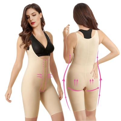 China Stage 2 Antibacterial Weight Loss Shaper Shapewear Surgery Liposuction S-SHAPER Open Fork Partum Plus Size Post Surgical Clothes for sale