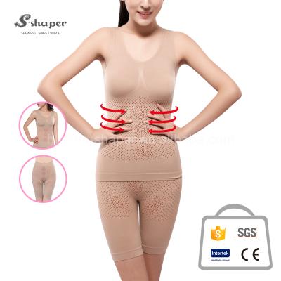 China Wholesale Antibacterial S-SHAPER Women Slimming Underwear Body Shaper Weight Loss Fit Suit for sale