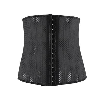 China Antibacterial S-SHAPER Customize Women Abdominal Contraction Latex Waist Trainers for sale