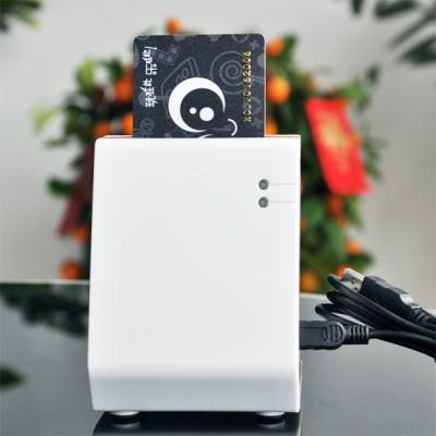 China Contact smart card reader writer with built-in sam slot for sale