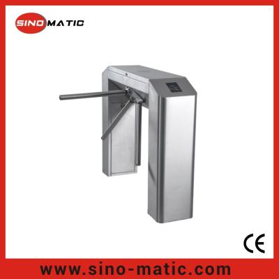 China Stainless Steel Access Control System CE Approved RFID Card Reader Tripod Turnstile Gate for sale