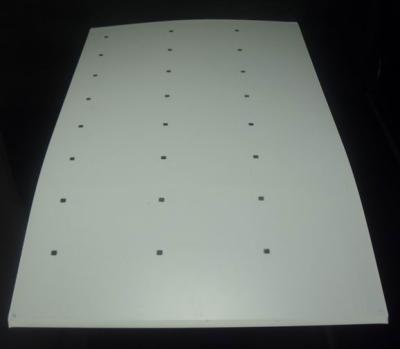 China Laminated PVC or PETG Sheet RFID Prelams RFID HF Inlay 3x7 for sale