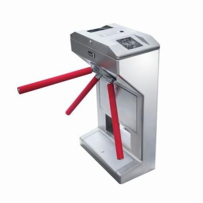 China Mechanical Tripod Turnstile IP44 With Intelligent Card Reader for sale