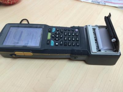 China Schroffer Handmobile Positions-Anschluss-Computer-Thermal-Drucker mit Smart Card-Leser zu verkaufen