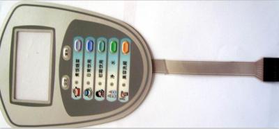 China Control Feel Smooth Waterproofing Membrane Switch PVC / PC / PET membrane keypad for sale