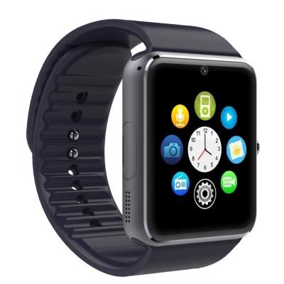 China Android Black Bluetooth Smart Wrist Watch Smartphone GT08 with NFC for sale